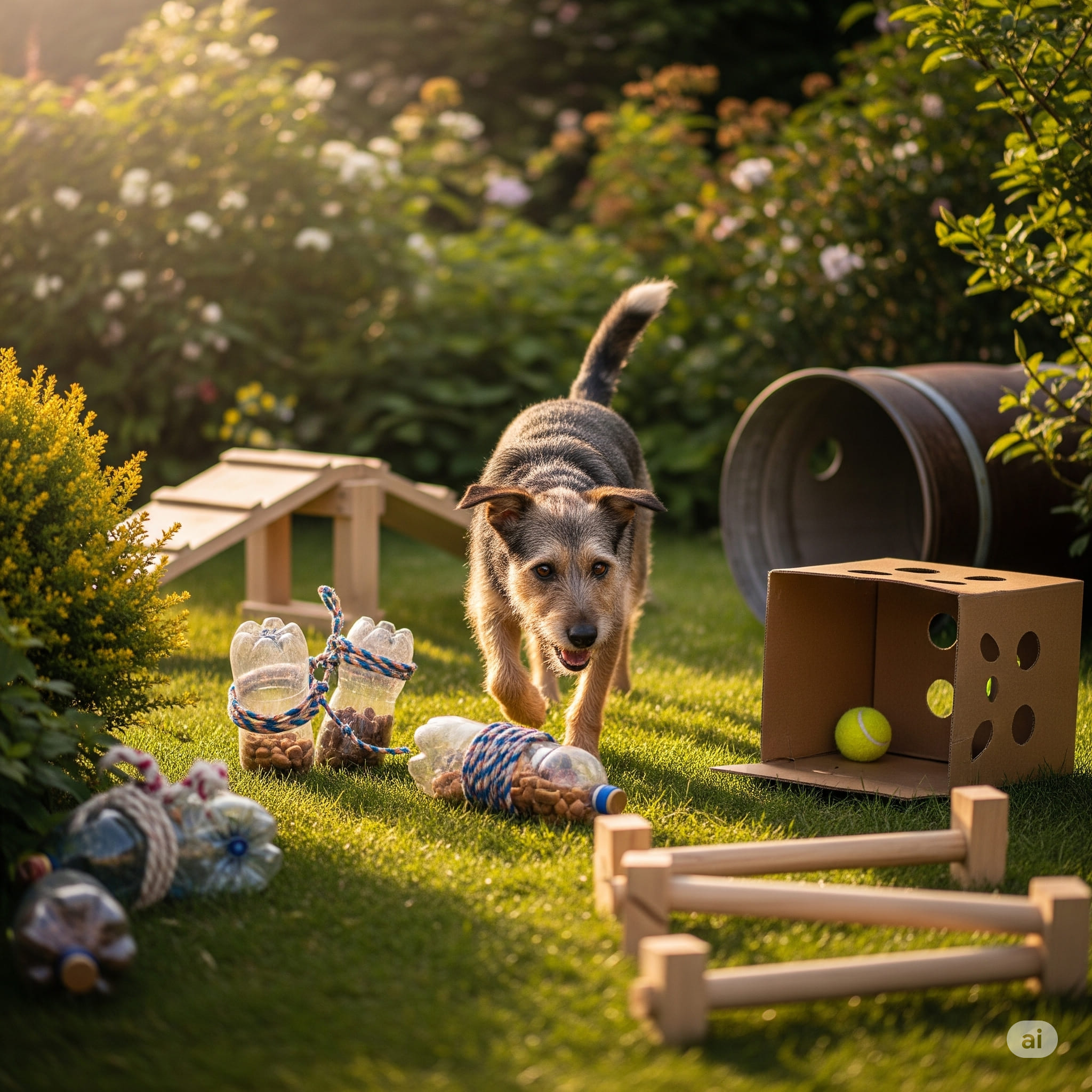 Cachorro entediado? Dicas de brincadeiras caseiras
